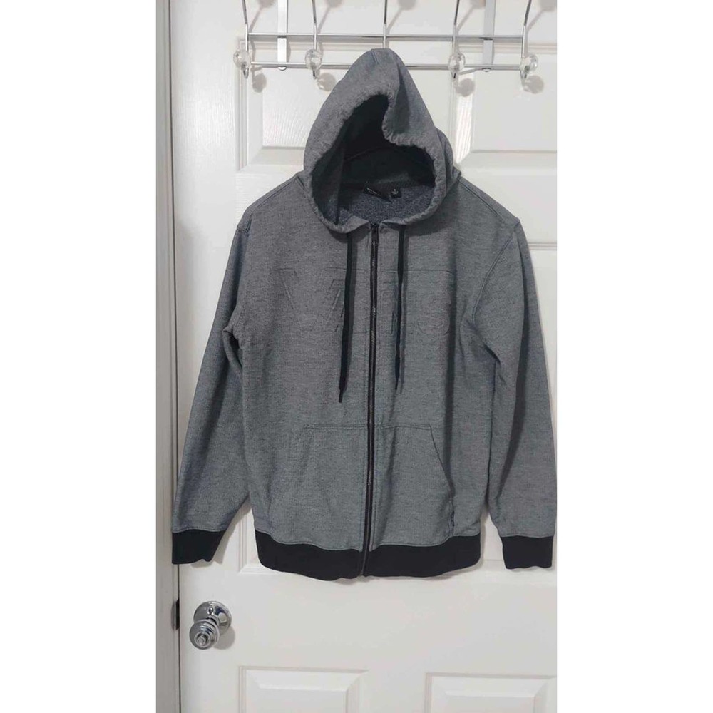 Men's Vans Off The Wall Zip Up Hoody Sweatshirt Size Small